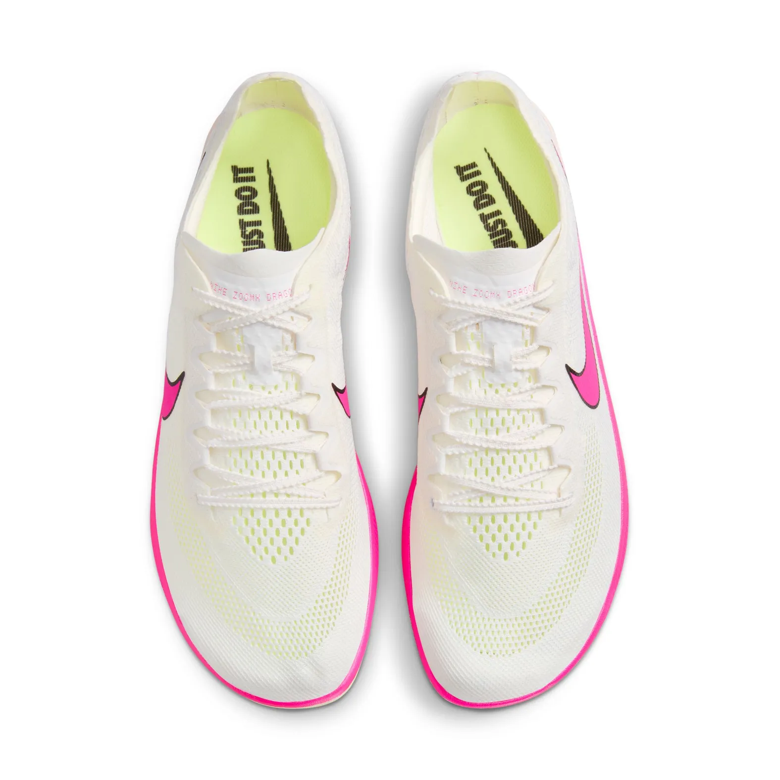Nike ZoomX Dragonflyホワイト/ピンク24.5 NIKE UNISEX ZOOMX DRAGONFLY SAI/FIE